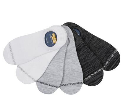 6 Pack Men's Sneaker Liner Socks | Skechers on sale