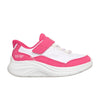 WHITE / HOT PINK